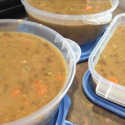 Lentil and Pea Soup (Ham Hocks)