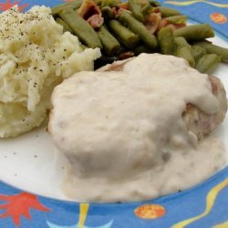 Pork Chops Smothered in Mushroom Gravy