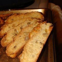 Banana Pecan Biscotti