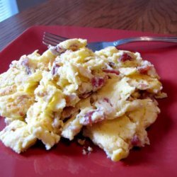 Cream Cheese Scrambled Eggs