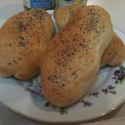 Pammy's Hoagie's (Dough Made in Bread Machine)