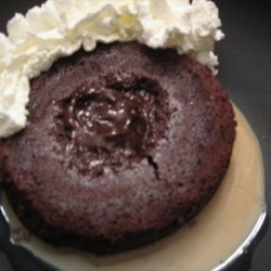 Molten Chocolate Cakes With Irish Cream