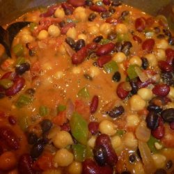 Vegetarian Indonesian Curried Bean Stew