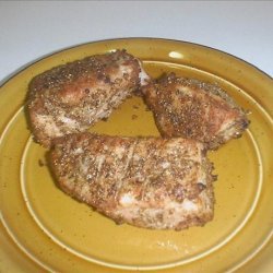 Pepper-rubbed Pork Chops