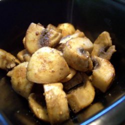 Mushrooms With Wine and Coriander