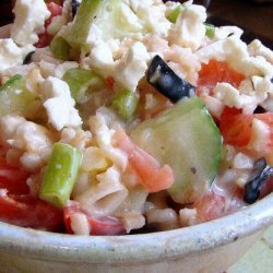 Greek Rice & Feta Salad