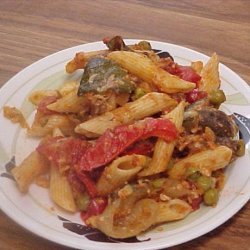 Baked Penne With Roasted Vegetables,courtesy Giada De La