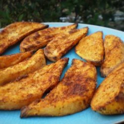 Oven-Fried Sweet Potato Wedges