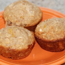 Peach Oatmeal Muffins