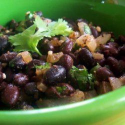 Black Beans Por Cortesía Leslie With Lime and Cumin