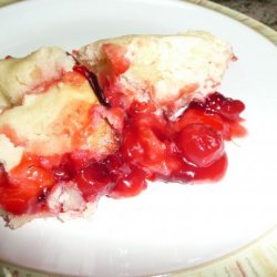 Crock Pot Cherry Cobbler