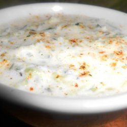 Tzatziki (yoghurt and cucumber dip)