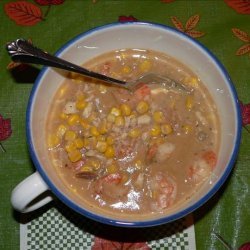 Cajun Corn and Shrimp Chowder