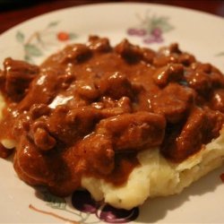 Round Steak WithTomato Gravy