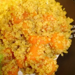 Carrot, Chickpea and Quinoa Melange