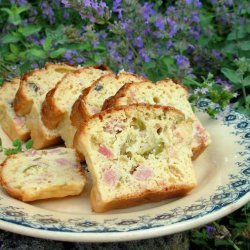 Oooh La La! French Savoury Ham, Cheese and Olive Cake