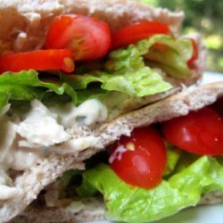 Middle Eastern Tuna Salad Pitas