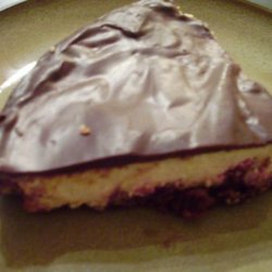 Easy Chocolate Raspberry Cheesecake