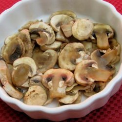 Tipsy Fat-Free Microwave -Sauteed Mushrooms