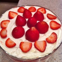 Strawberry Angel Trifle