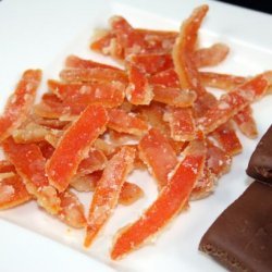 Candied Lemon, Orange or Grapefruit Peel