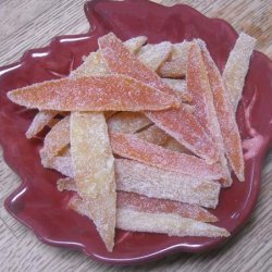 Rays of Sunshine - Homemade Candied Orange Peel