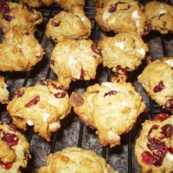 Oatmeal Cranberry White Chocolate Chunk Cookies