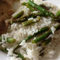 Asparagus Pilaf Rice