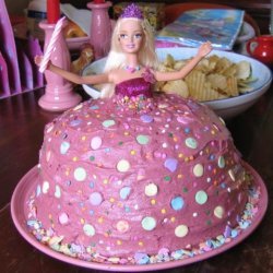 Barbie Birthday Cake