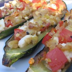 Stuffed Zucchini Just Like Martha