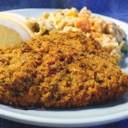 Garlic-Crusted Cod Fish