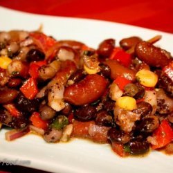 Fantastic Mexican Corn and Bean Salad (Vegetarian)