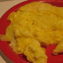 Fluffy Oven Scrambled Eggs