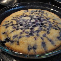 Low Fat Blueberry Cobbler