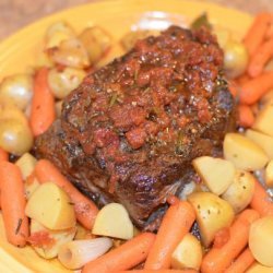 Balsamic Pot Roast (Crock Pot)