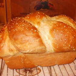 Bread Machine Kneaded Challah