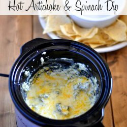 Crock Pot Spinach and Artichoke Dip