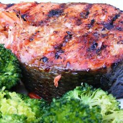 Easy Glazed Grilled Salmon