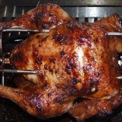 Garlic-Lemon Rotisserie Chicken With Moroccan Spices