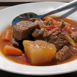 Leftover Roast Beef  Stew