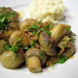 Saucy Skillet Mushrooms