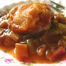 Rhubarb Dumplings