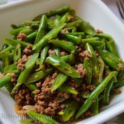 Green Beans With Ground Beef