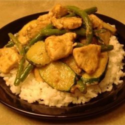 Honey-Mustard Chicken Stir-Fry