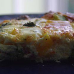 Lazy Day Brunch Casserole (Crustless Quiche)