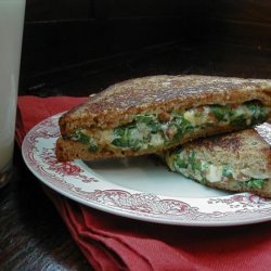 Spinach & Cheese Grilled Sandwich