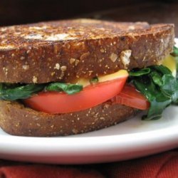 Grilled Cheese With Spinach & Tomato