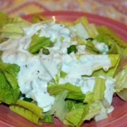 Iceberg Wedges With Creamy Blue Cheese Dressing