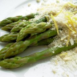 Asparagus With Lemon Butter Crumbs