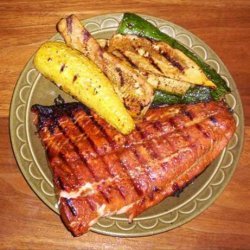 Cider grilled Salmon